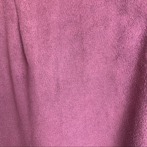 Moon Burgundy Open Sides Dress Large - Picture 8 of 10